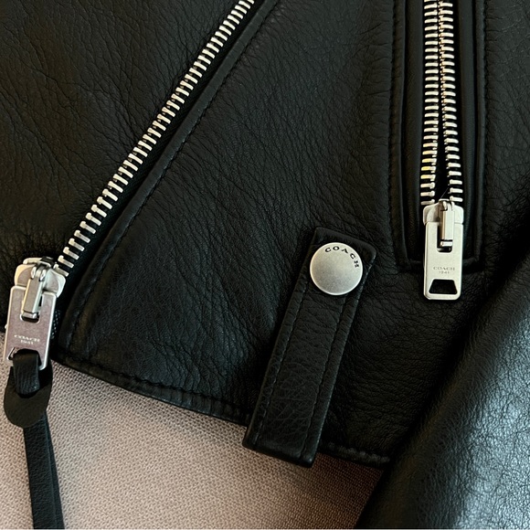 Coach leather jacket - Picture 4 of 7